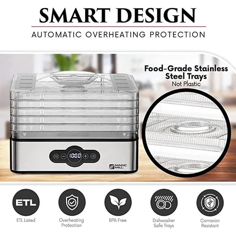 Magic Mill Food Dehydrator Machine MFD-5000