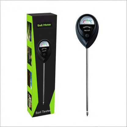 Soil Moisture Meter, Hygrometer Sensor for Plant Care, Indoor Outdoor Potted Plants, Gardening & Lawn, No Battery Required (Green)