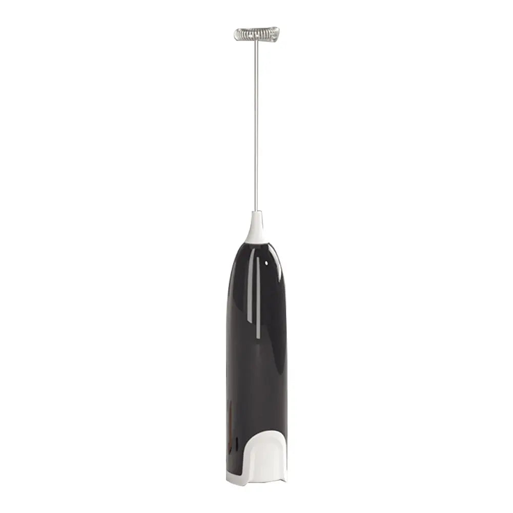 Premium Electric Milk Frother & Whisk Mixer for Coffee, Cappuccino, and Creamy Drinks - Perfect for Frothy Blends and Egg Beating