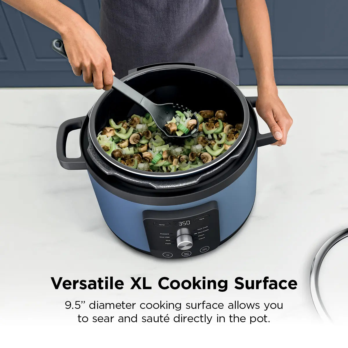 Ninja Hyperheat 6.5-Qt Pressure Cooker with Simpliserve Pot​ - PC201