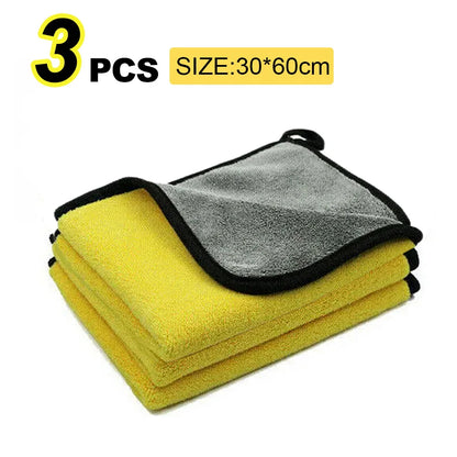 Premium Microfiber Car Wash Towel - 30x30cm Drying & Detailing Cloth for Ultimate Car Care