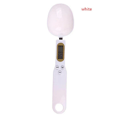 Precision Digital Kitchen Scale - 500G Capacity, 0.1G Accuracy, Perfect for Measuring Food, Flour, Milk, and Coffee - Compact LCD Spoon Scale for Every Kitchen