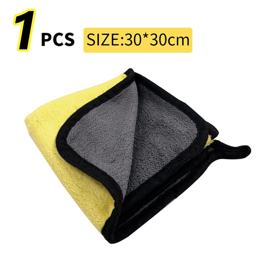 Premium Microfiber Car Wash & Drying Towel - Ultimate Auto Detailing Cloth for a Spotless Shine
