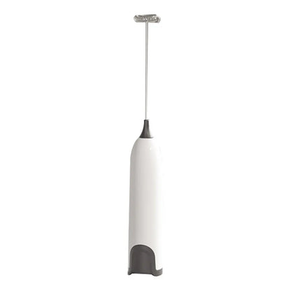 Premium Electric Milk Frother & Whisk Mixer for Coffee, Cappuccino, and Creamy Drinks - Perfect for Frothy Blends and Egg Beating