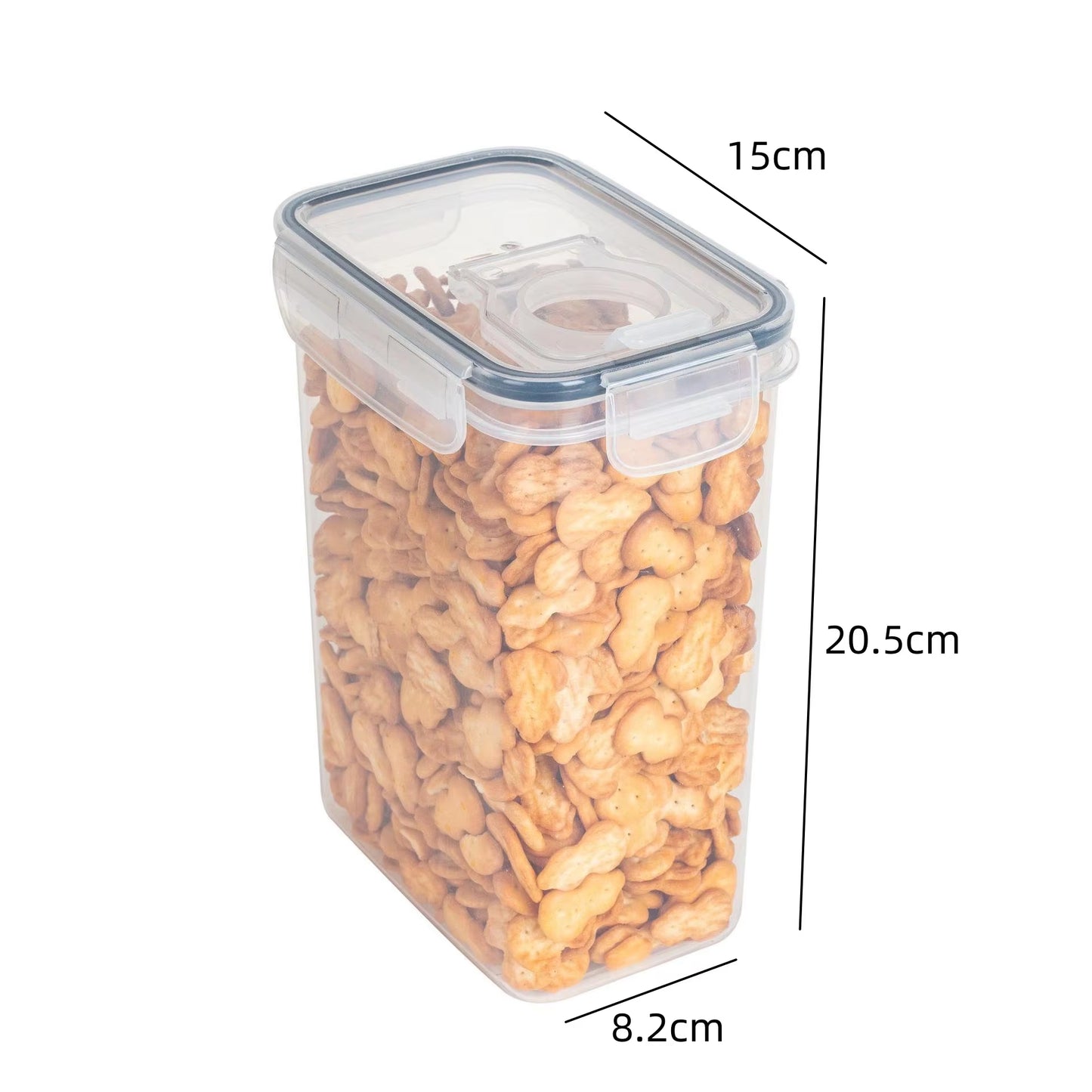 Premium Airtight Food Storage Containers - Perfect Pantry Organizer & Cereal Dispenser for Your Kitchen!