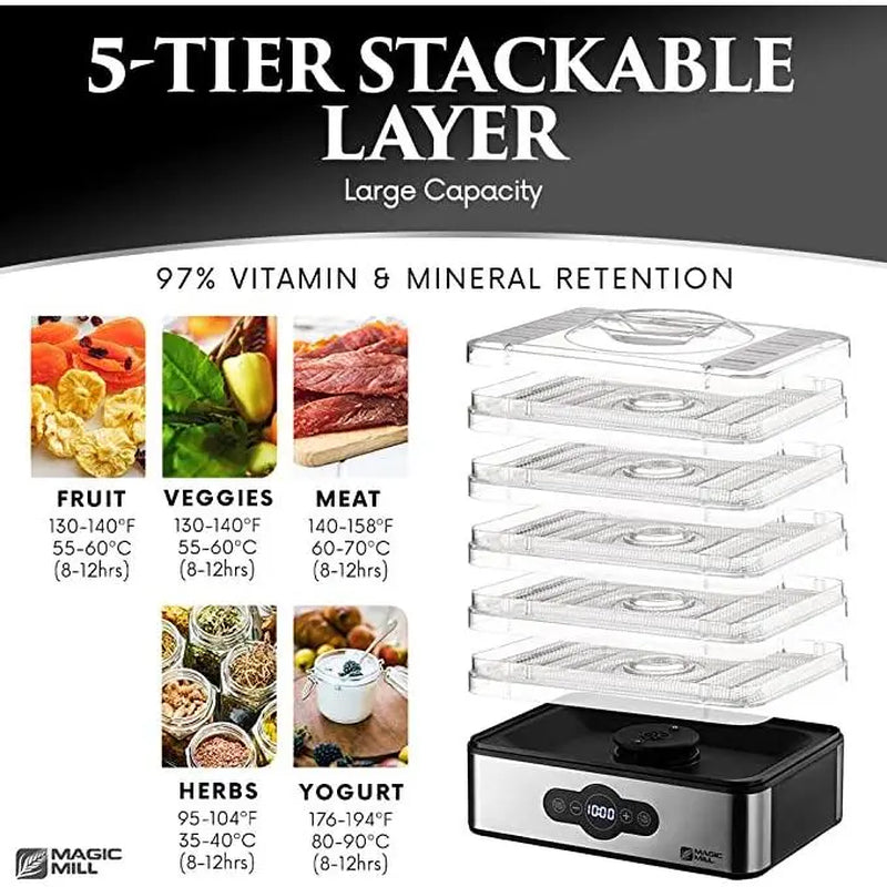 Magic Mill Food Dehydrator Machine MFD-5000